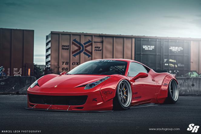 Ferrari 458 Italia po tuningu Liberty Walk Performance