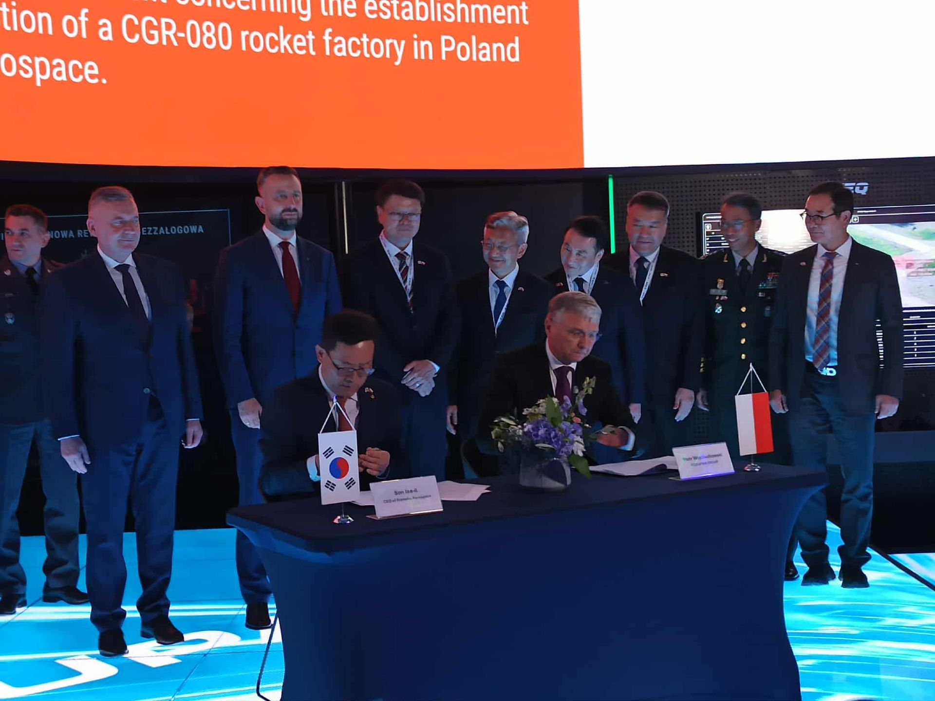 Polska Grupa WB i Hanwha Aerospace zacieśniają współpracę. Fabryka rakiet CGR-080 w Polsce staje się faktem
