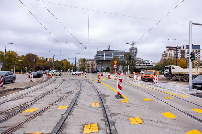 Budowa tramwaju do Wilanowa na kilka tygodni przed otwarciem