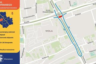 Weekendowe utrudnienia w Warszawie