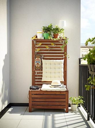 Modny balkon 2014, mebel 2 w1