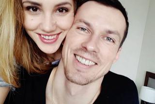 Rafał Buszek z żoną Aleksandrą
