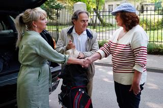 Barwy szczęścia odc. 2958. Waleria (Ewa Ziętek), Jerzy Marczak (Bronisław Wrocławski), Małgorzata (Adrianna Biedrzyńska)