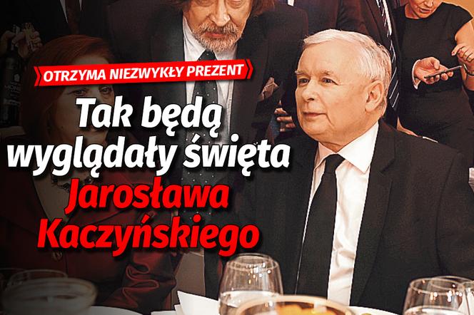 Tak będą wyglądały święta Jarosława Kaczyńskiego