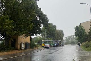 Betonoza nie odprowadza wody w regionie! Strażacy odpompowywali powstałe bajorka 