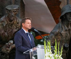 81. rocznica Powstania Warszawskiego. Uroczystość na pl. Krasińskich (31.07.2025)