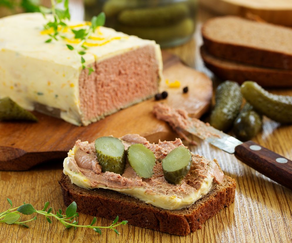 Pasztet strasburski z wątróbek gęsich