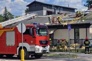 Pilna ewakuacja szkoły, na stołówce wybuchł pożar! Dziesiątki strażaków w akcji