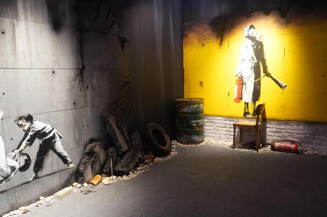 Wystawa dzieł Banksy'ego w Poznaniu