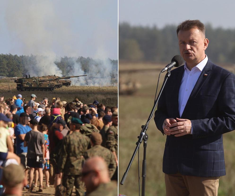 Wojsko Polskie na manewrach w Orzyszu. Mariusz Błaszczak nie ma wątpliwości: Polska armia lądowa najsilniejsza w Europie