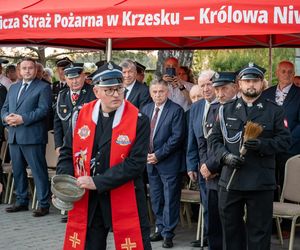 Jubileusz 100-lecia OSP Krzesk-Królowa Niwa uczczony przekazaniem jednostce nowego wozu strażackiego