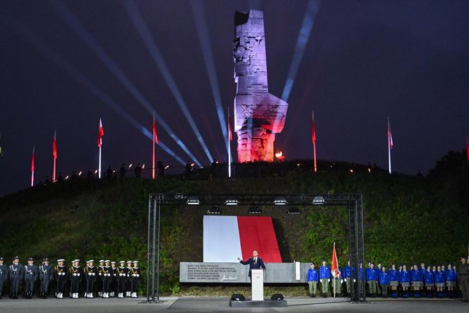 Prezydent i premier na Westerplatte