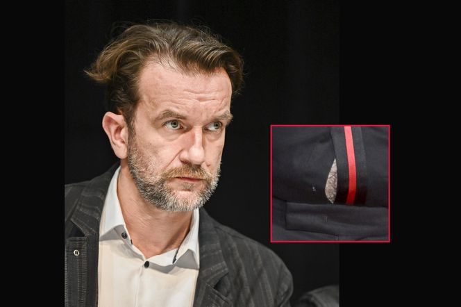 Tomasz Kot zaliczył wpadkę na Balu Legii