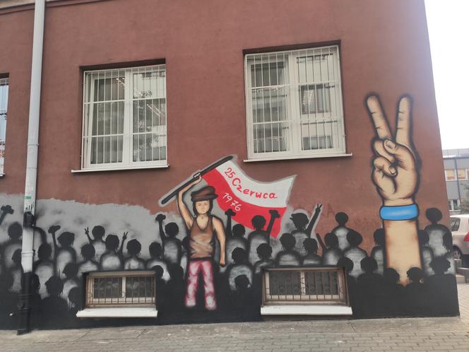 Ściany PSP nr 33 ozdobi mural nawiązujący do radomskiego czerwca 76