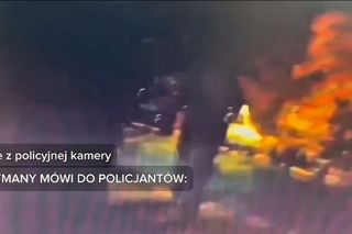 Pokazali, jak wygląda policyjna interwencja. Wszystko widać na nagraniu