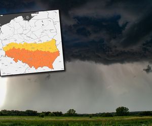 Burzowy armagedon nad Polską! IMGW wydaje żółte i czerwone alerty 