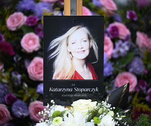 Tak wygląda grób Katarzyny Stoparczyk. Została pochowana na prywatnej uroczystości