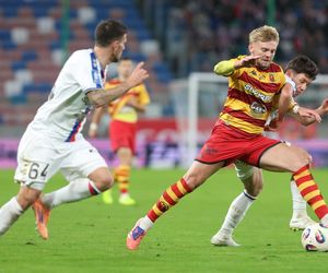 Górnik Zabrze - Jagiellonia Białystok, zdjęcia kibiców i zawodników z meczu 13. kolejki PKO BP Ekstraklasy