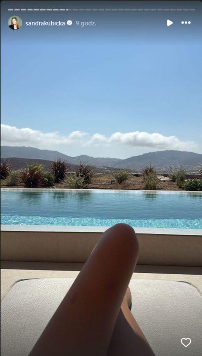 Sandra Kubicka wypoczywa na Mykonos
