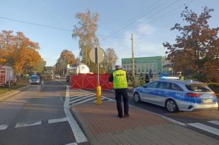 Zablokowana DK8 w Sztabinie po tragicznym wypadku. Nie żyje 15-letnia dziewczyna