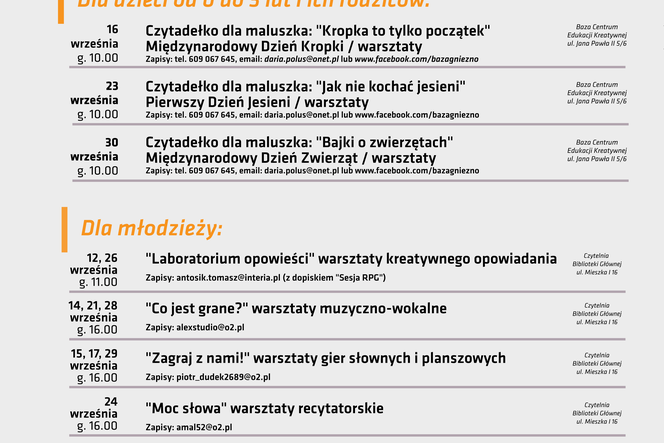 Laboratorium Słowa plakat