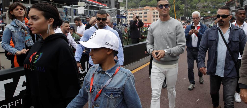 Cristiano Ronaldo w Monaco