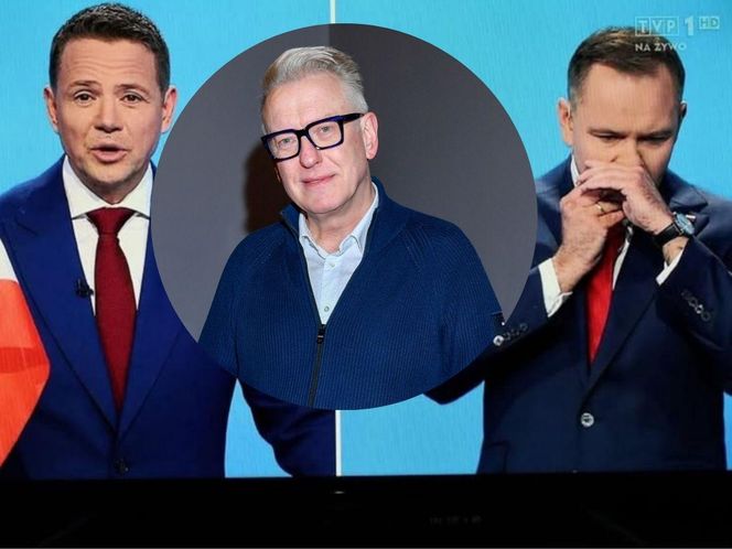Szczygieł komentuje zachowanie Nawrockiego na debacie