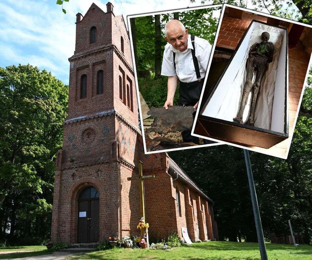 Mumia szlachcica odkryta w Komorowie! Tajemnica sprzed 500 lat wyszła na jaw. To absolutny unikat!