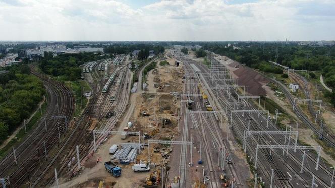 Tak zmienia się dworzec PKP Warszawa Zachodnia
