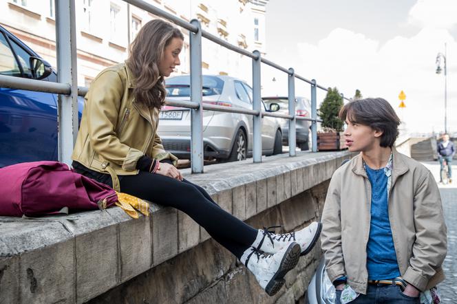Papiery na szczęście, odcinek 8, Marysia (Julia Latosińska), Maks (Jakub Gąsior)