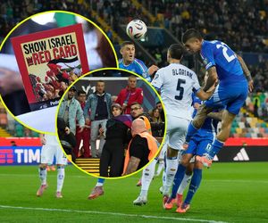 Mecz Włochy - Izrael w cieniu wielkiej zadymy