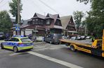  Ponad 3 promile i rajd po centrum Zakopanego. Zakończył jazdę na ścianie budynku