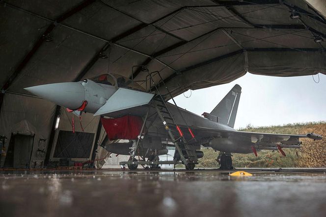 Brytyjski Eurofighter Typhoon