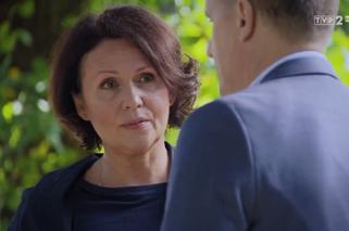 M jak miłość, odcinek 1416. Marysia (Małgorzata Pieńkowska), Artur (Robert Moskwa)