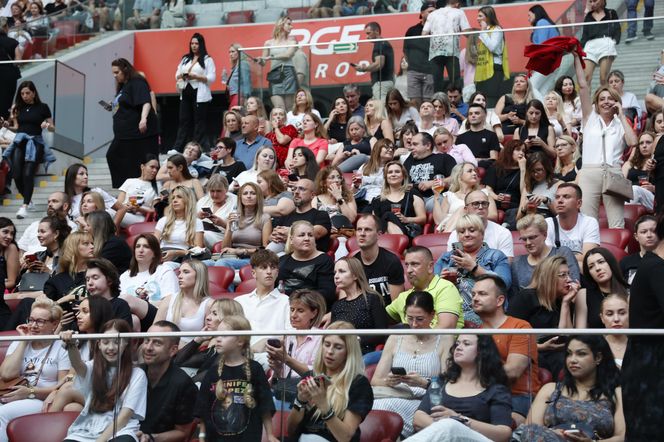 Koncert Jennifer Lopez w Warszawie (25.07.2025) - część druga. Organizatorem koncertu jest Prestige MJM