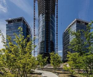 Warsaw Spire i Plac Europejski [ZDJĘCIA Z BUDOWY]