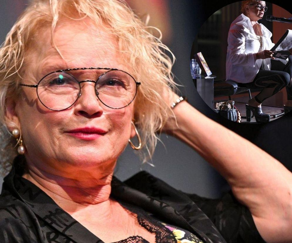 Takiej Figury jeszcze nikt nie widział! Obcas do pasa, dekolt do pępka, a na głowie - szok!