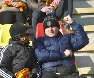 Korona Kielce - Motor Lublin. Kibice na Exbud Arenie