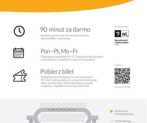 Niestrzeżony Parking Rotacyjny przy urzędzie miasta