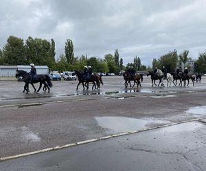 Ćwiczenia policjantów i strażników miejskich
