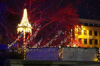 Poznań na wieczór przed Wigilią
