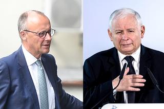 Jarosław Kaczyński przyjął gości z Niemiec. Na Nowogrodzką przyjechał Friedrich Merz [ZDJĘCIA]