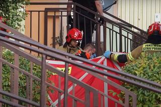 Akcja Lotniczego Pogotowia Ratunkowego w Jaworznie. 38-latek wypadł z balkonu 