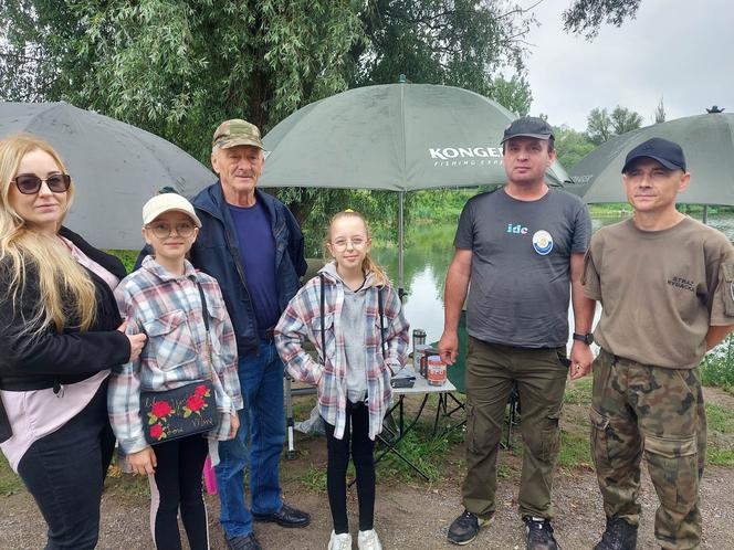 Rodzinne zawody wędkarskie na Pasterniku w Starachowicach 1.07.2023