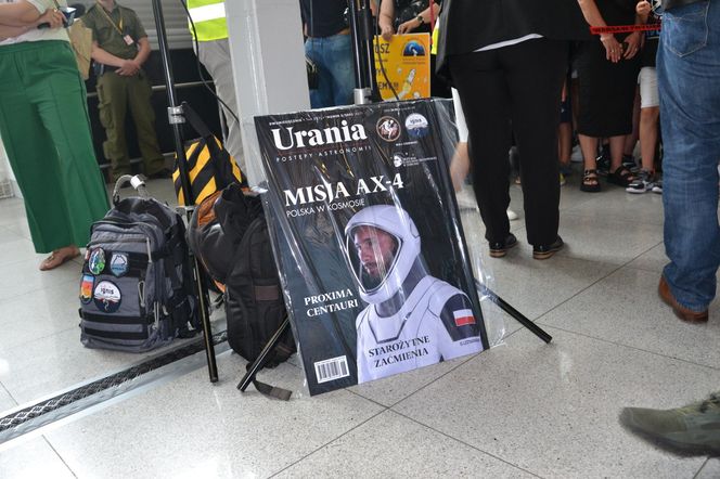 Sławosz Uznański-Wiśniewski wrócił do Polski