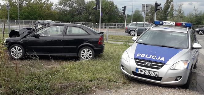 Naćpany kierowca spowodował wypadek