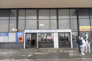 Budynek dworca PKS w Gdańsku