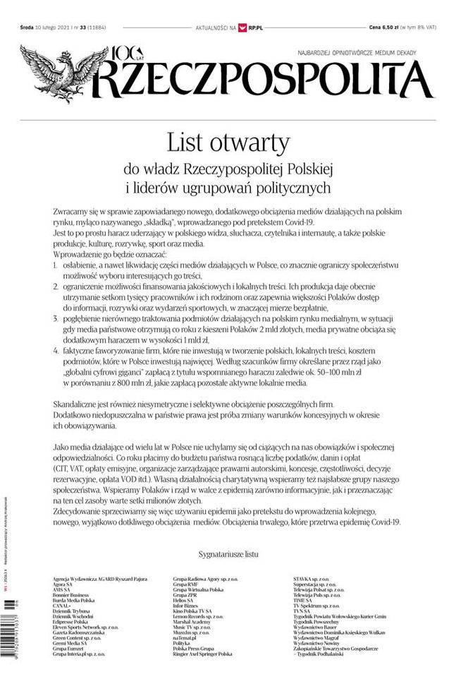 Media bez wyboru. Okładki największych dzienników w Polsce. Co się dzieje?