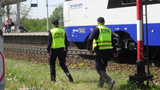 Rowerzysta potrącony przez pociąg Intercity. Zginął na miejscu. Dramat na stacji Warszawa ZOO