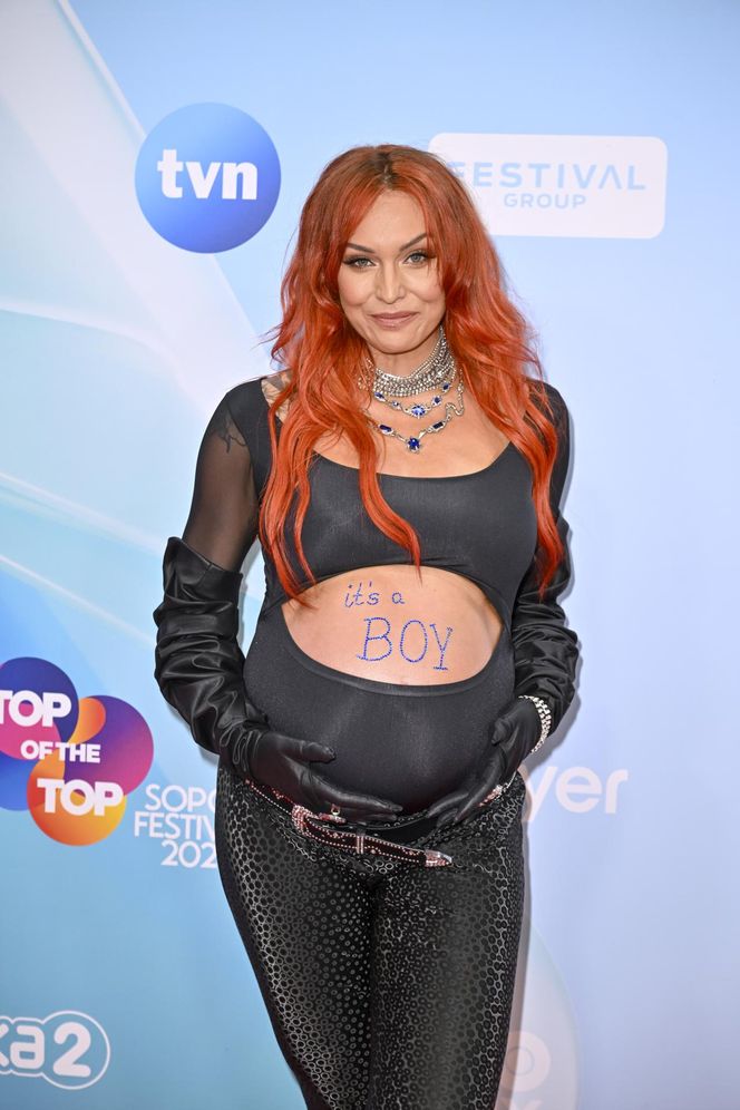 Wokalistka Red Lips w Sopocie ogłosiła płeć dziecka! Joanna Lazer długo walczyła o ciążę